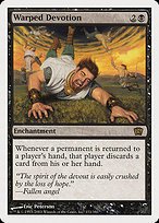Glossy Finish Eighth Edition Warped Devotion ( #172 )