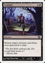 Glossy Finish Eighth Edition Zombify ( #174 )