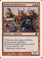 Glossy Finish Eighth Edition Balduvian Barbarians ( #176 )
