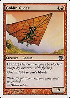 Glossy Finish Eighth Edition Goblin Glider ( #189 )