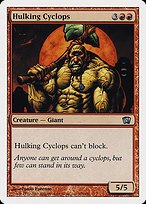Glossy Finish Eighth Edition Hulking Cyclops ( #195 )