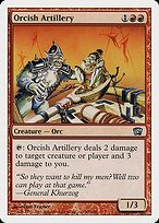 Glossy Finish Eighth Edition Orcish Artillery ( #207 )