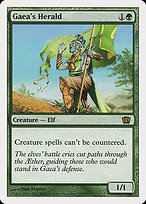 Glossy Finish Eighth Edition Gaea's Herald ( #252 )