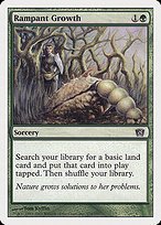 Glossy Finish Eighth Edition Rampant Growth ( #274 )