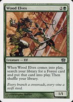 Glossy Finish Eighth Edition Wood Elves ( #289 )