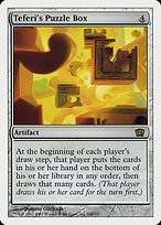 Glossy Finish Eighth Edition Teferi's Puzzle Box ( #316 )