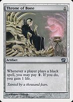 Glossy Finish Eighth Edition Throne of Bone ( #317 )