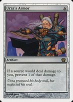 Glossy Finish Eighth Edition Urza's Armor ( #318 )