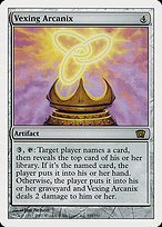 Glossy Finish Eighth Edition Vexing Arcanix ( #319 )