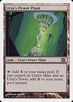 Glossy Finish Eighth Edition Urza's Power Plant ( #329 )