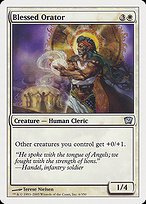 Matte Finish Ninth Edition Blessed Orator ( #6 )