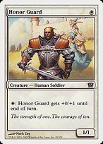 Matte Finish Ninth Edition Honor Guard ( #20 )