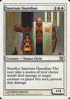 Matte Finish Ninth Edition Sanctum Guardian ( #40 )