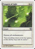 Matte Finish Ninth Edition Tempest of Light ( #50 )