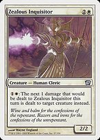Matte Finish Ninth Edition Zealous Inquisitor ( #57 )