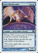 Matte Finish Ninth Edition Aven Windreader ( #62 )