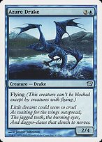 Matte Finish Ninth Edition Azure Drake ( #63 )