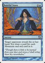Matte Finish Ninth Edition Baleful Stare ( #64 )