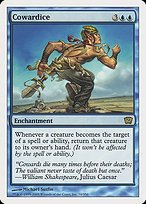 Matte Finish Ninth Edition Cowardice ( #70 )