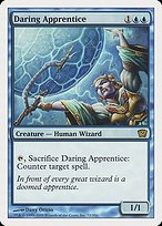 Matte Finish Ninth Edition Daring Apprentice ( #72 )