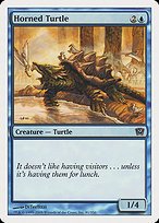 Matte Finish Ninth Edition Horned Turtle ( #81 )