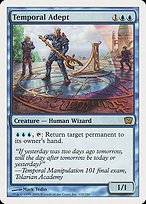 Matte Finish Ninth Edition Temporal Adept ( #102 )