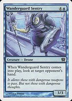 Matte Finish Ninth Edition Wanderguard Sentry ( #111 )