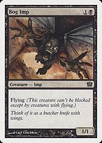Matte Finish Ninth Edition Bog Imp ( #116 )
