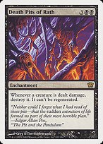 Matte Finish Ninth Edition Death Pits of Rath ( #123 )