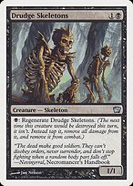 Matte Finish Ninth Edition Drudge Skeletons ( #126 )