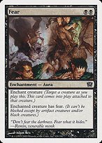 Matte Finish Ninth Edition Fear ( #129 )
