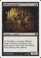 Matte Finish Ninth Edition Hell's Caretaker ( #137 )