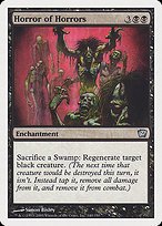 Matte Finish Ninth Edition Horror of Horrors ( #140 )