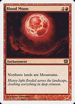 Matte Finish Ninth Edition Blood Moon ( #176 )