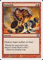 Matte Finish Ninth Edition Demolish ( #179 )