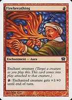 Matte Finish Ninth Edition Firebreathing ( #181 )