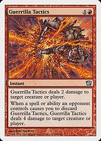 Matte Finish Ninth Edition Guerrilla Tactics ( #196 )