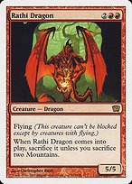 Matte Finish Ninth Edition Rathi Dragon ( #210 )