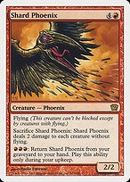 Matte Finish Ninth Edition Shard Phoenix ( #217 )