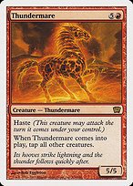 Matte Finish Ninth Edition Thundermare ( #224 )