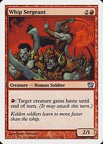 Matte Finish Ninth Edition Whip Sergeant ( #227 )