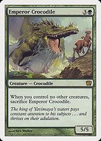 Matte Finish Ninth Edition Emperor Crocodile ( #241 )