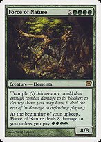 Matte Finish Ninth Edition Force of Nature ( #242 )