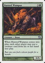 Matte Finish Ninth Edition Hunted Wumpus ( #248 )