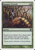 Matte Finish Ninth Edition Rampant Growth ( #263 )
