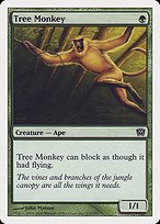 Matte Finish Ninth Edition Tree Monkey ( #275 )