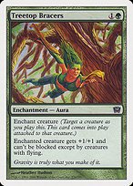 Matte Finish Ninth Edition Treetop Bracers ( #276 )