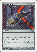 Matte Finish Ninth Edition Demon's Horn ( #294 )