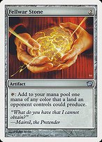 Matte Finish Ninth Edition Fellwar Stone ( #297 )