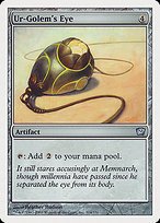 Matte Finish Ninth Edition Ur-Golem's Eye ( #314 )